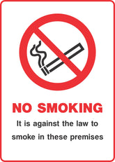 No smoking Sign
